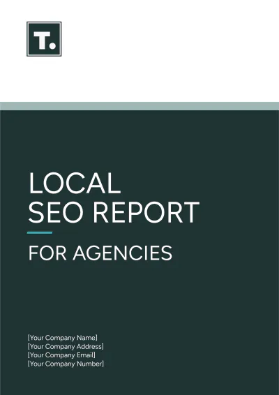 Free Local SEO Report for Agencies Template to Edit Online