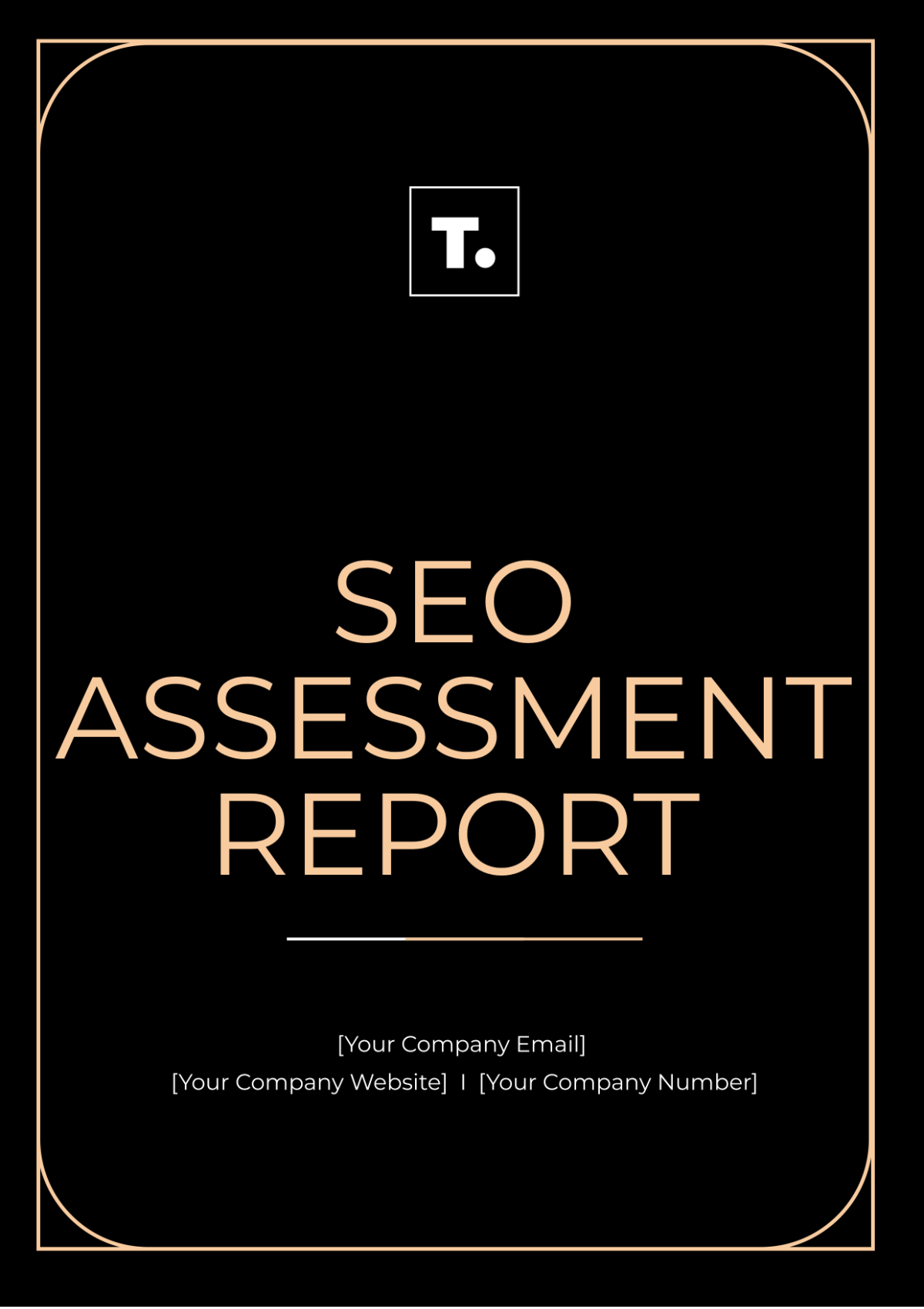 SEO Assessment Report Template - Edit Online & Download