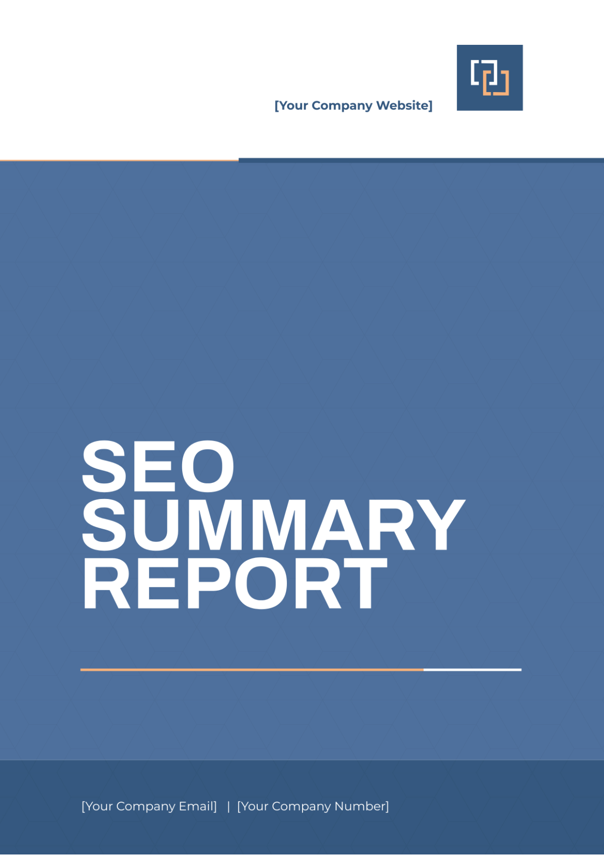 SEO Summary Report Template - Edit Online & Download