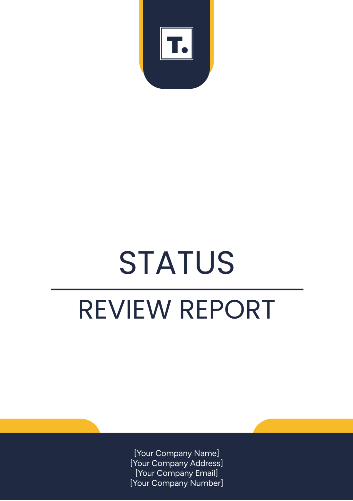 Status Review Report Template - Edit Online & Download