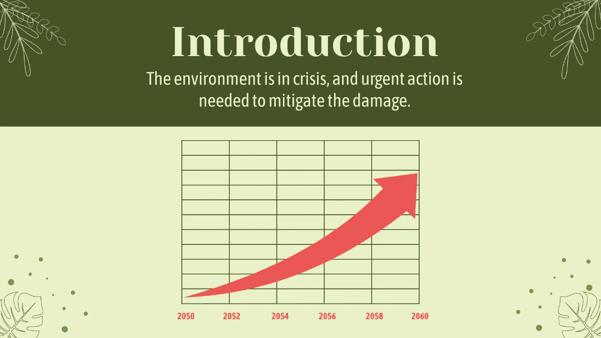 Free Save Environment PPT Template to Edit Online