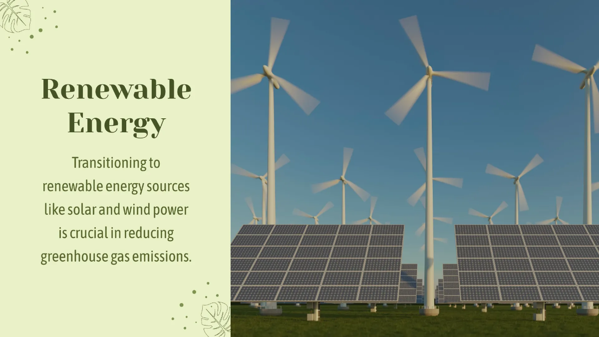 Free Save Environment PPT Template to Edit Online