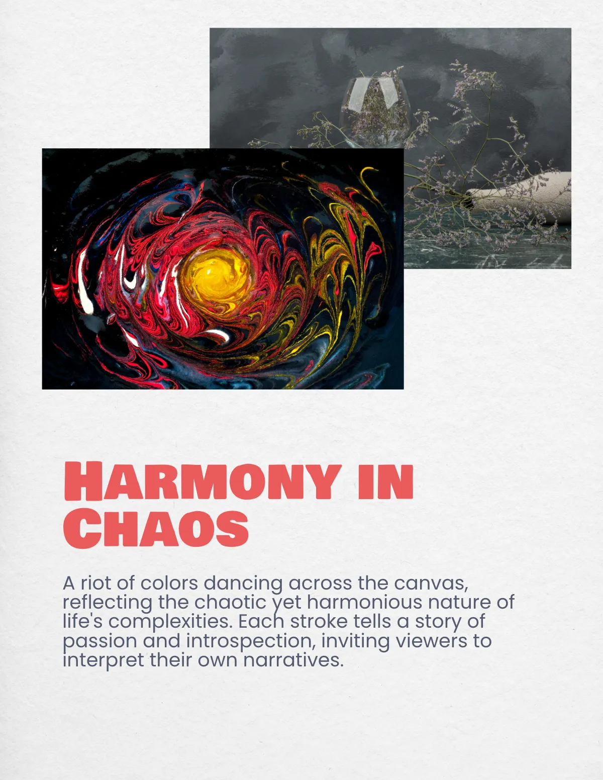 Free Art Portfolio Template to Edit Online