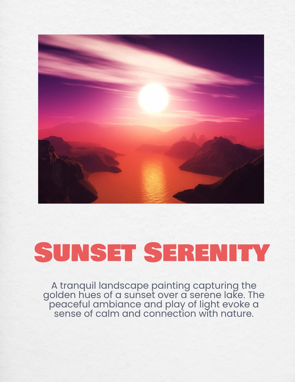 Free Art Portfolio Template to Edit Online