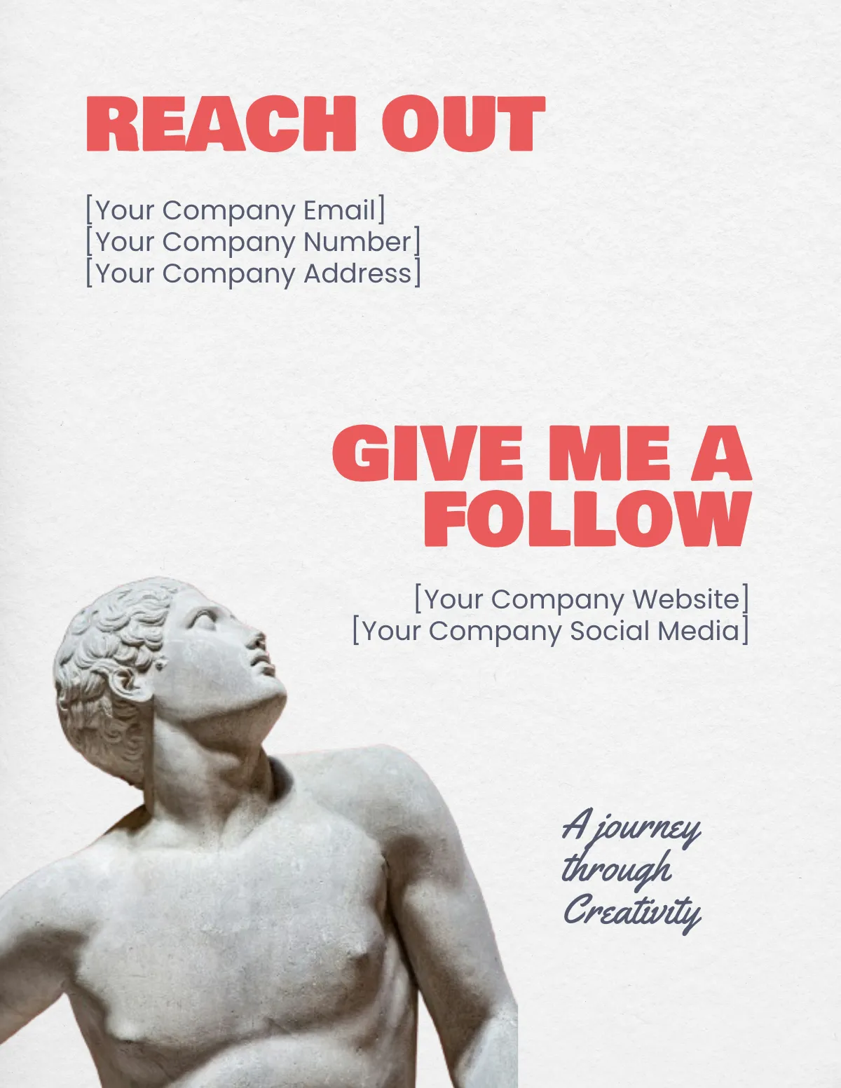 Free Art Portfolio Template to Edit Online