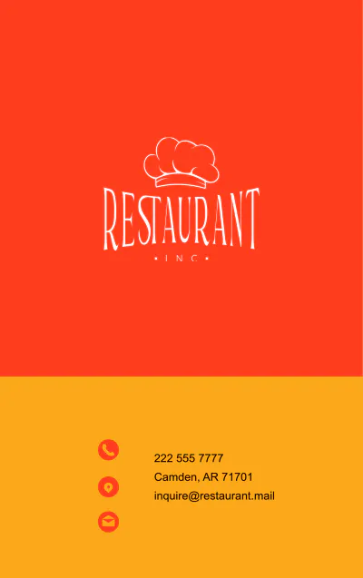 Free Brunch Restaurant ID Card Template to Edit Online