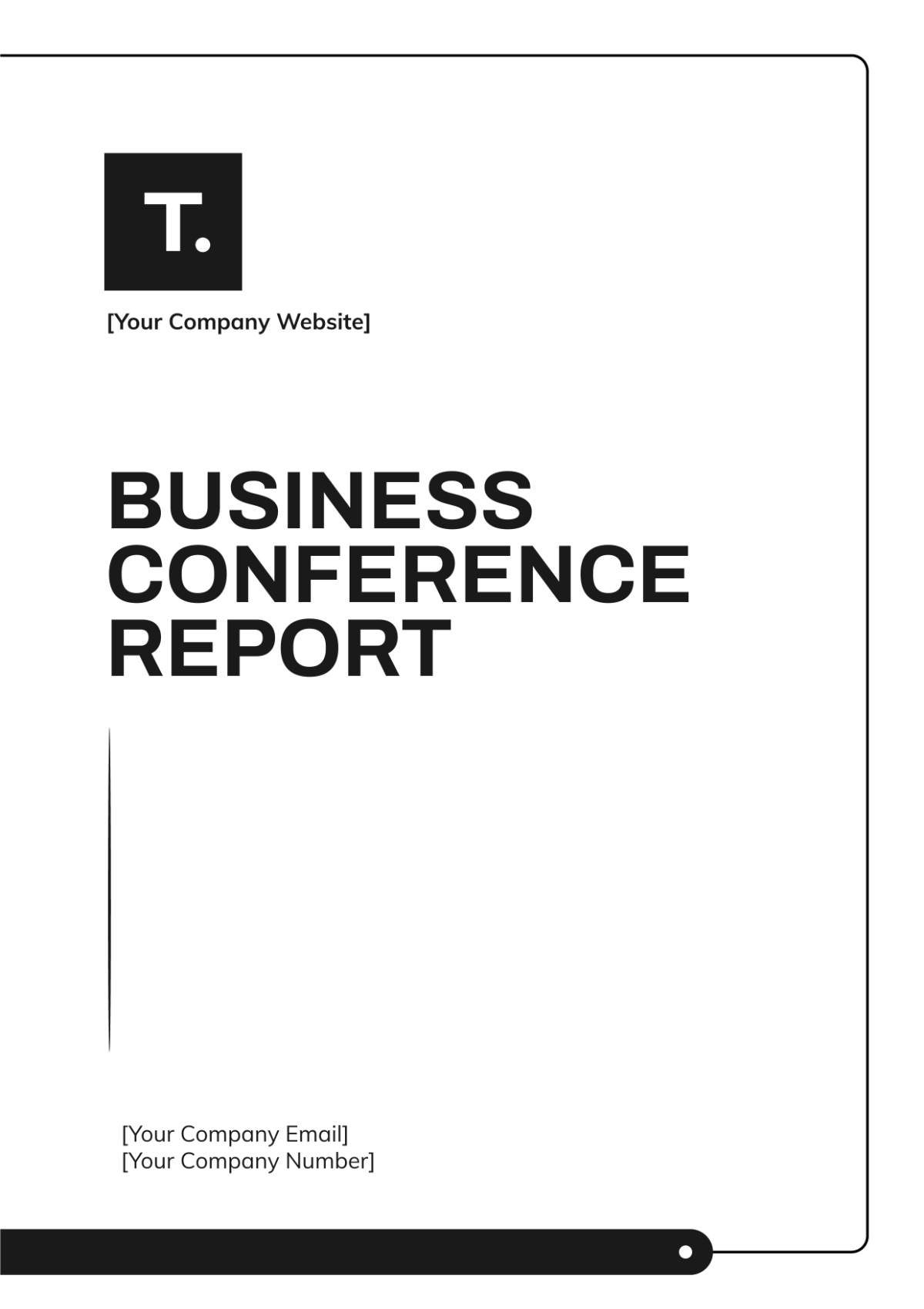 Business Conference Report Template - Edit Online & Download