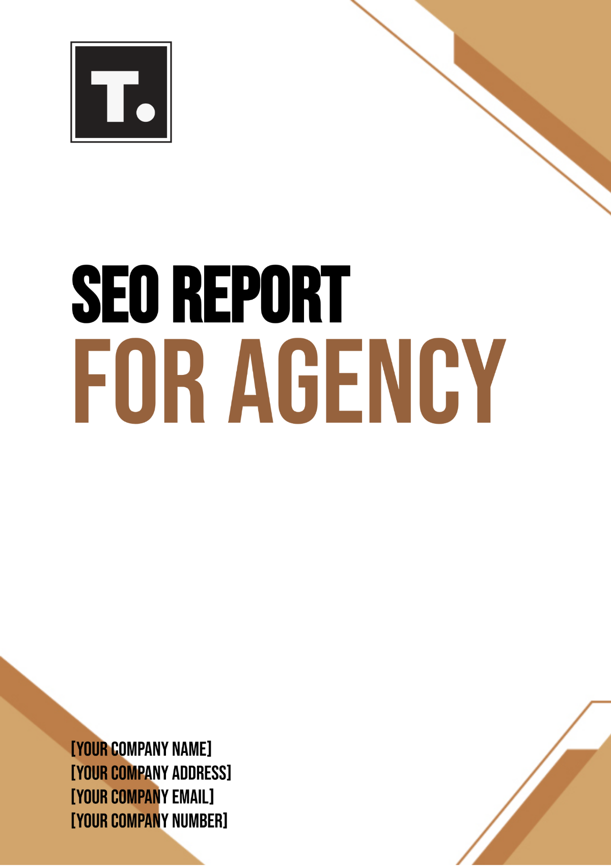 SEO Report for Agency Template - Edit Online & Download