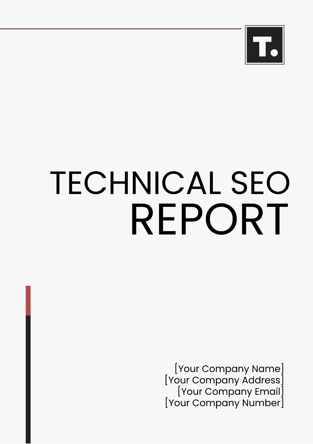 Technical SEO Report Template - Edit Online & Download