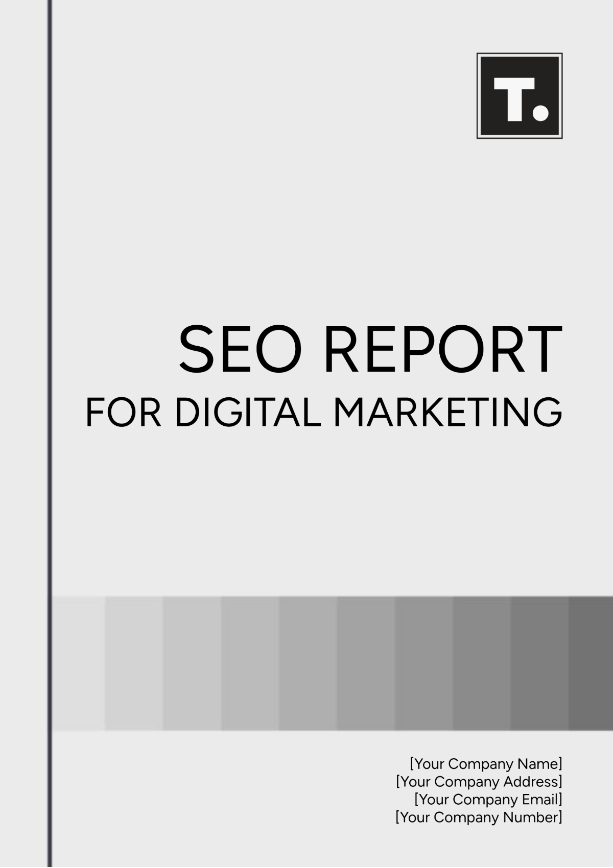 SEO Report for Digital Marketing Template - Edit Online & Download