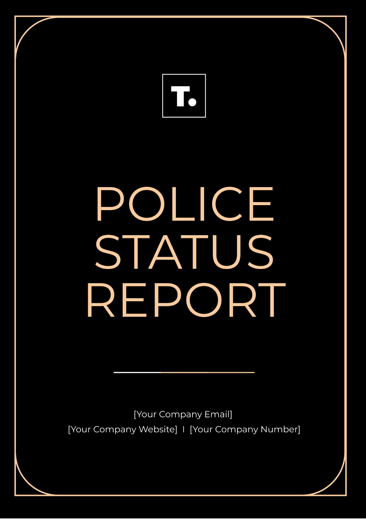 Free Police Status Report Template - Edit Online & Download | Template.net