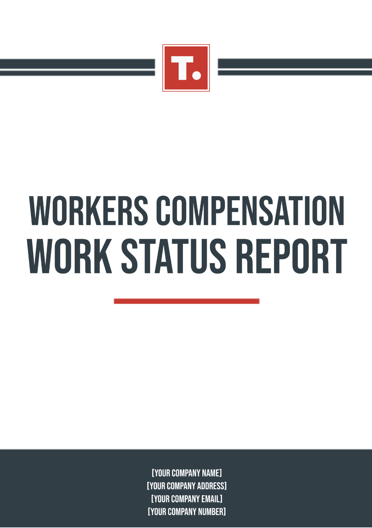 Workers Compensation Work Status Report Template - Edit Online & Download