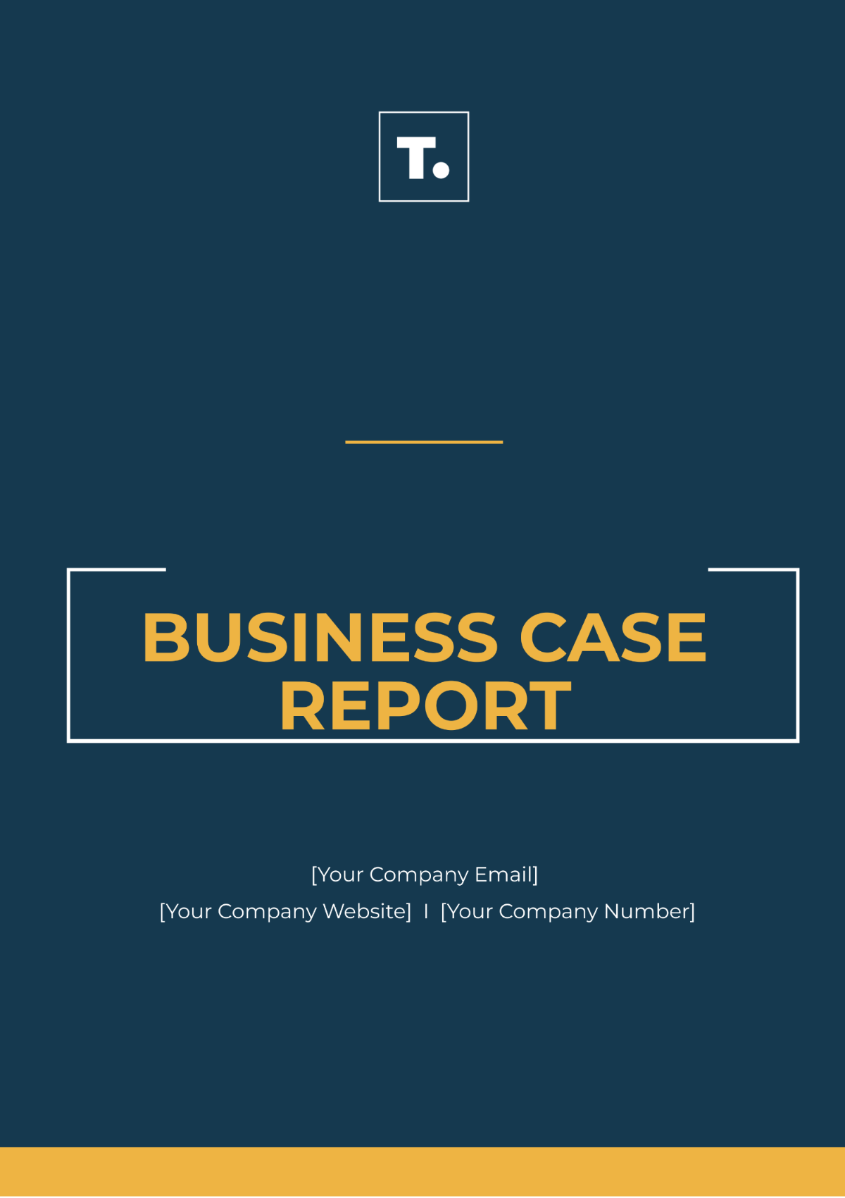 Business Case Report Template - Edit Online & Download