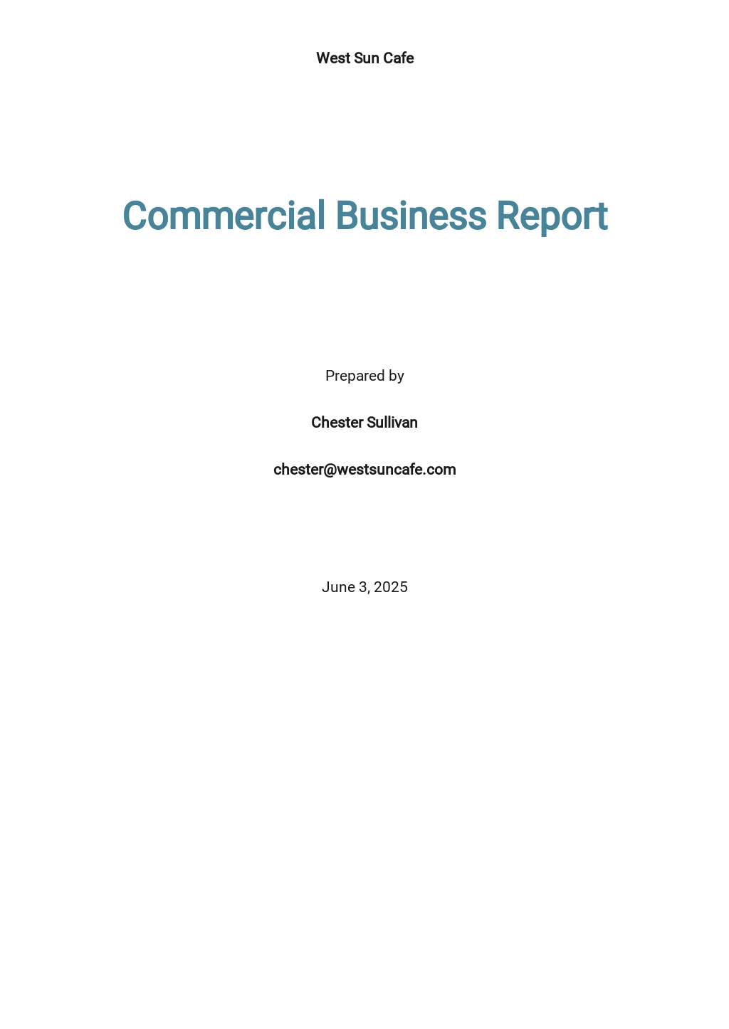 Free Small Business Report Word Templates, 40+ Download
