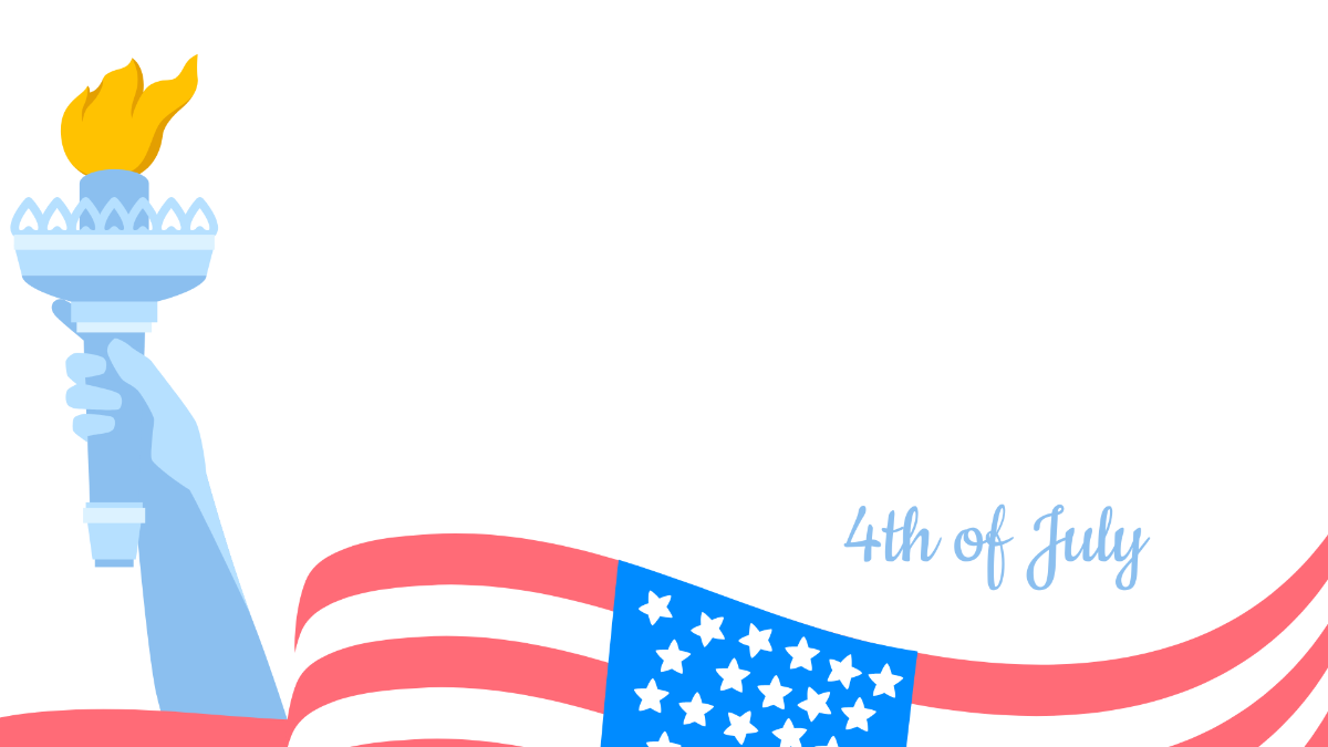4th of July Transparent Background