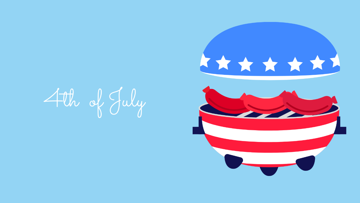 4th of July BBQ Background