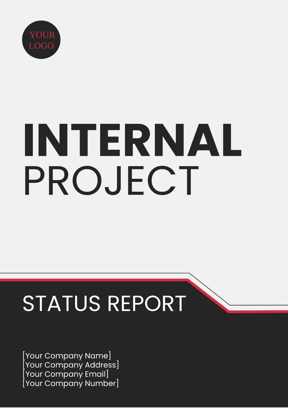 Internal Project Status Report Template - Edit Online & Download