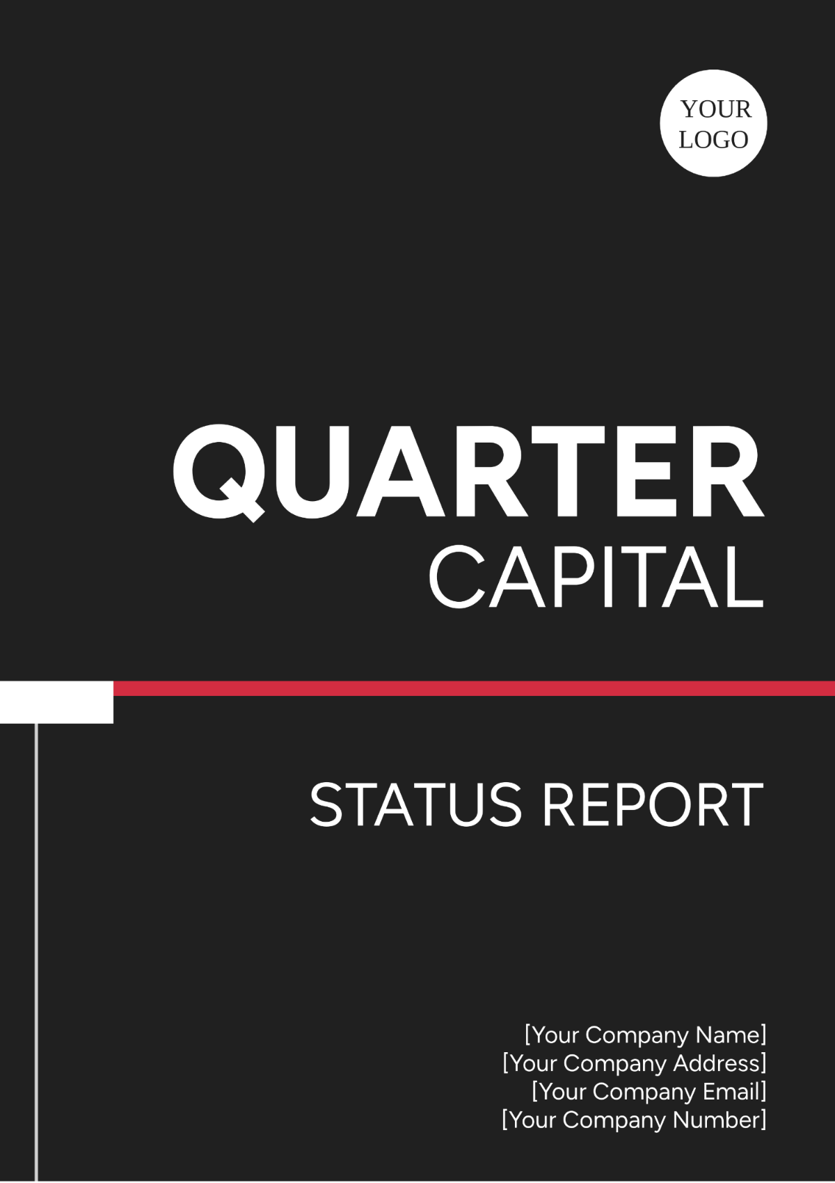 Quarter Capital Status Report Template - Edit Online & Download