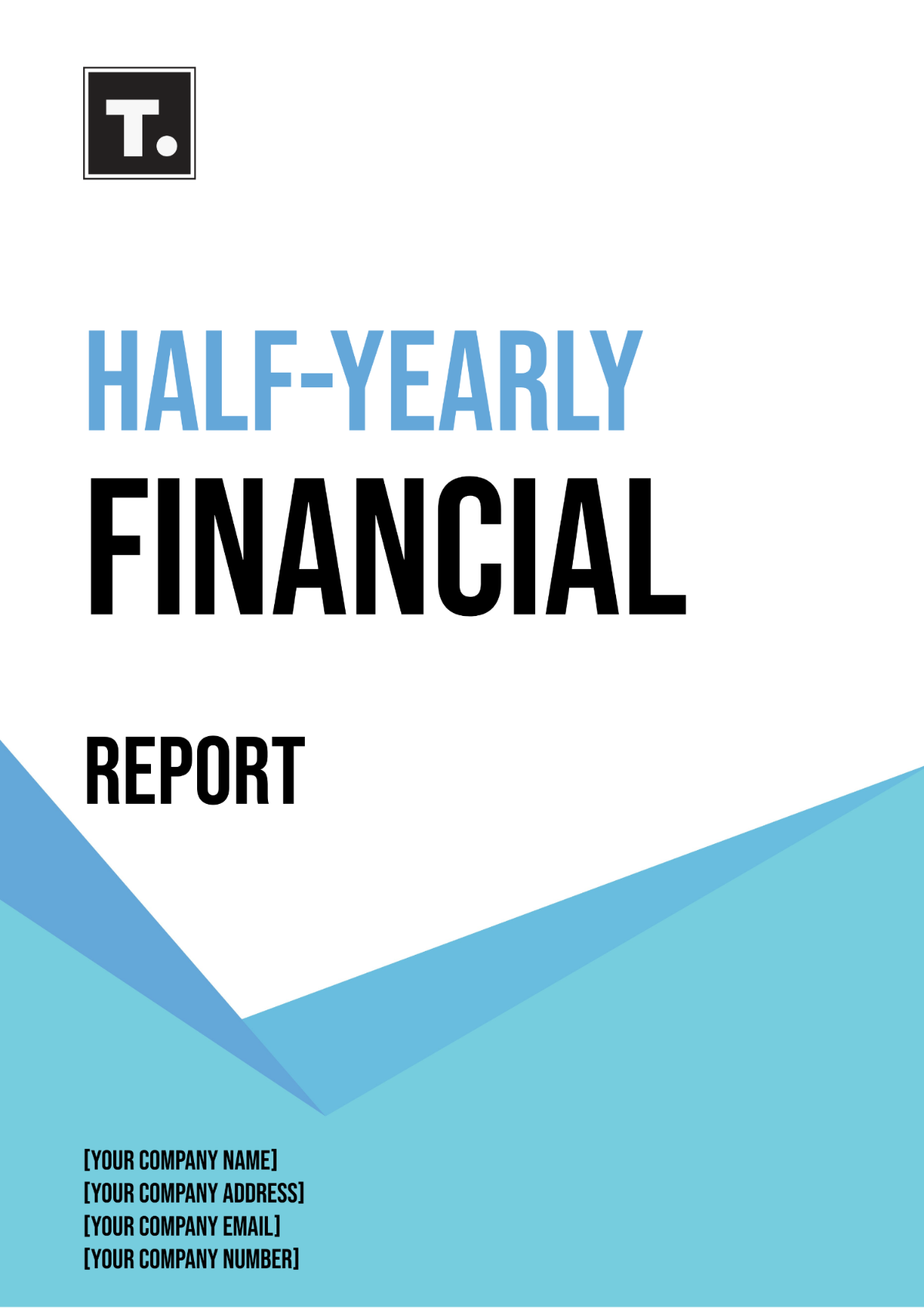 Free Half-Yearly Financial Report Template to Edit Online