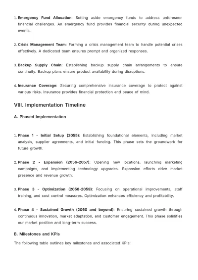 Free Cafe Growth Strategy Template to Edit Online