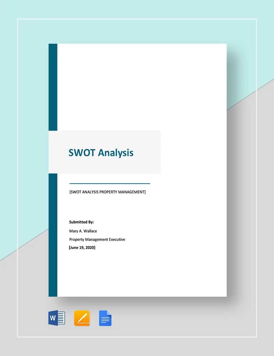 Printable SWOT Analysis Template