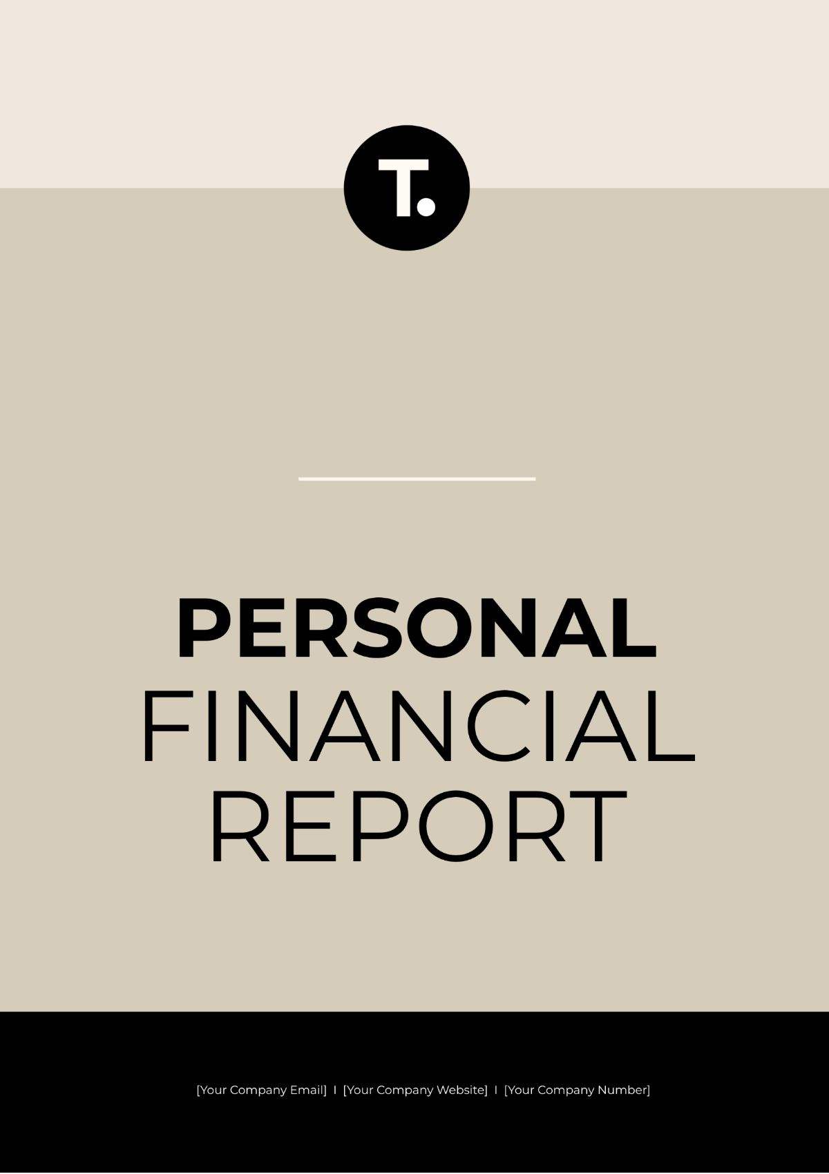 Personal Financial Report Template - Edit Online & Download