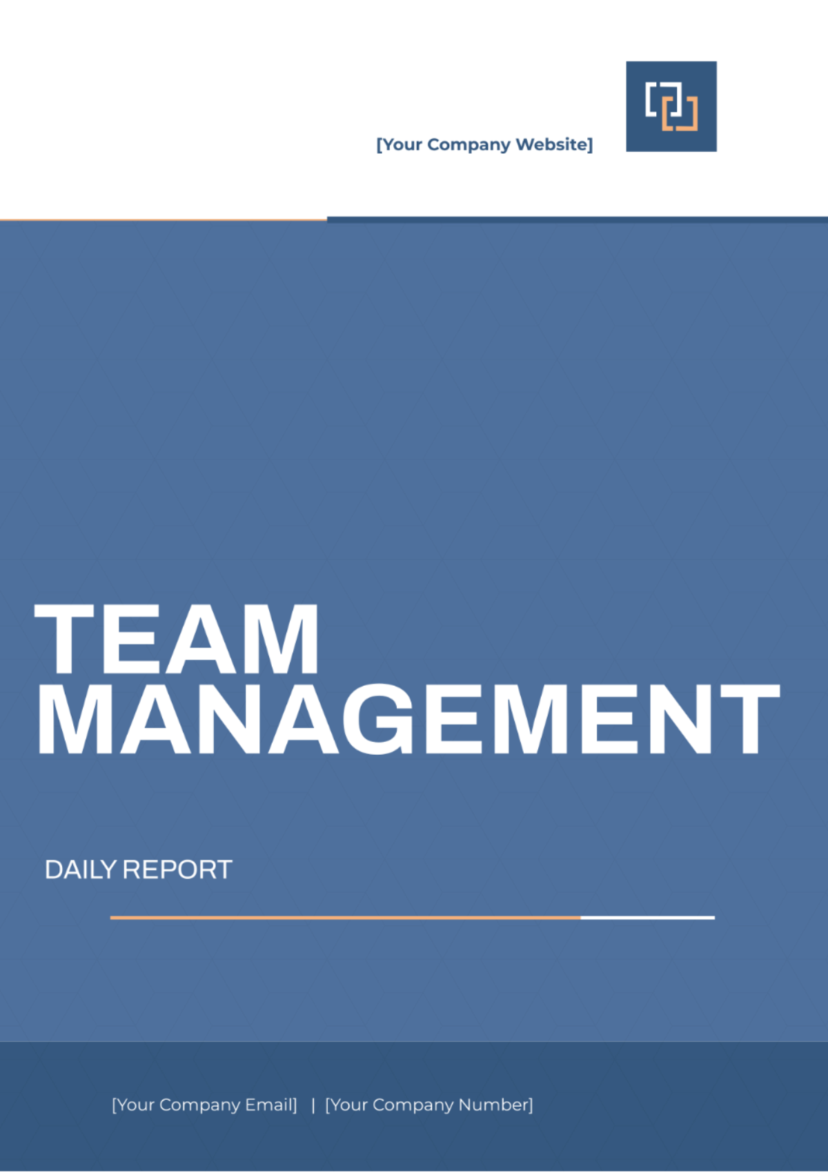 Team Management Daily Report Template - Edit Online & Download