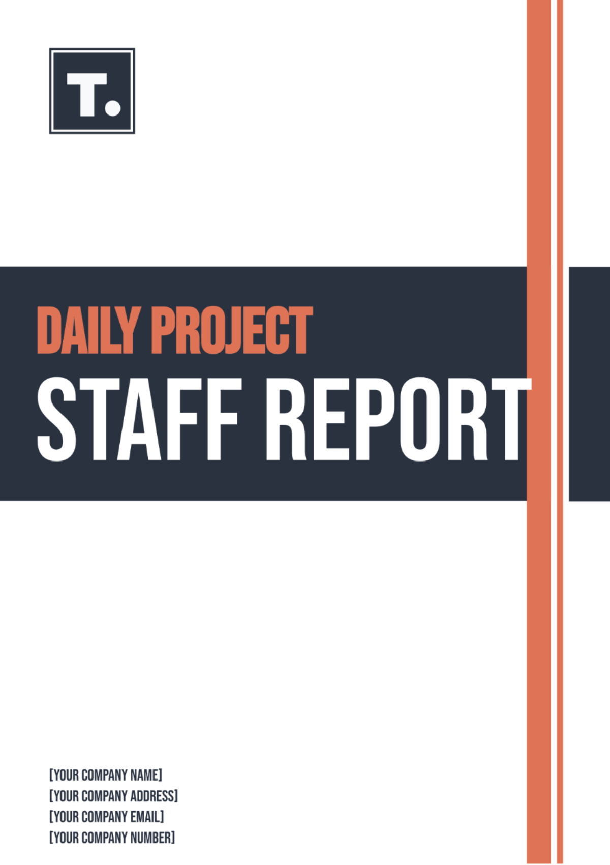 Daily Project Staff Report Template - Edit Online & Download