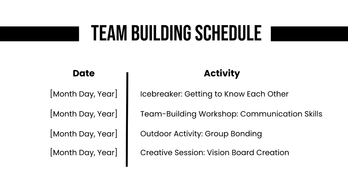 Free Salon Team Building Presentation Template to Edit Online