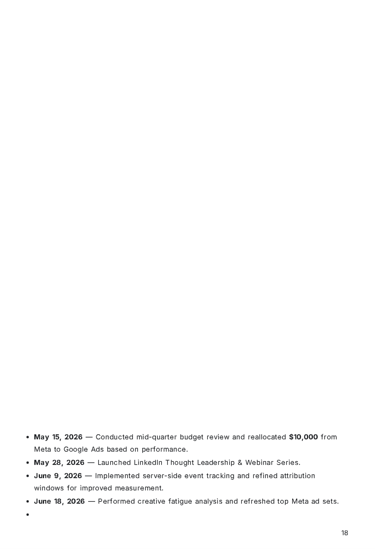 Free Marketing Agency Report Template to Edit Online