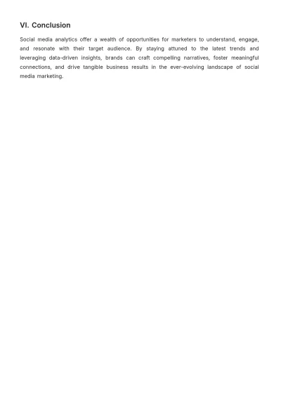 Free Marketing Trend Report Template to Edit Online