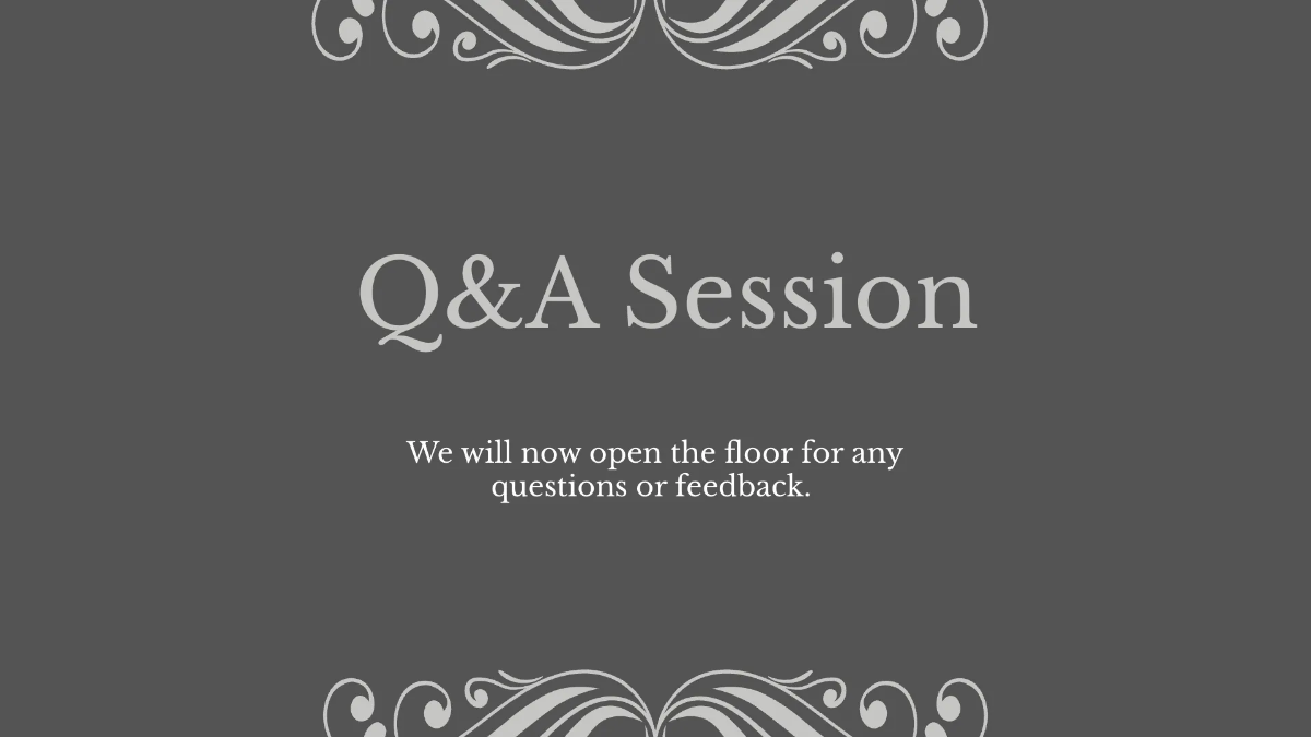 Free Salon Financial Performance Presentation Template to Edit Online