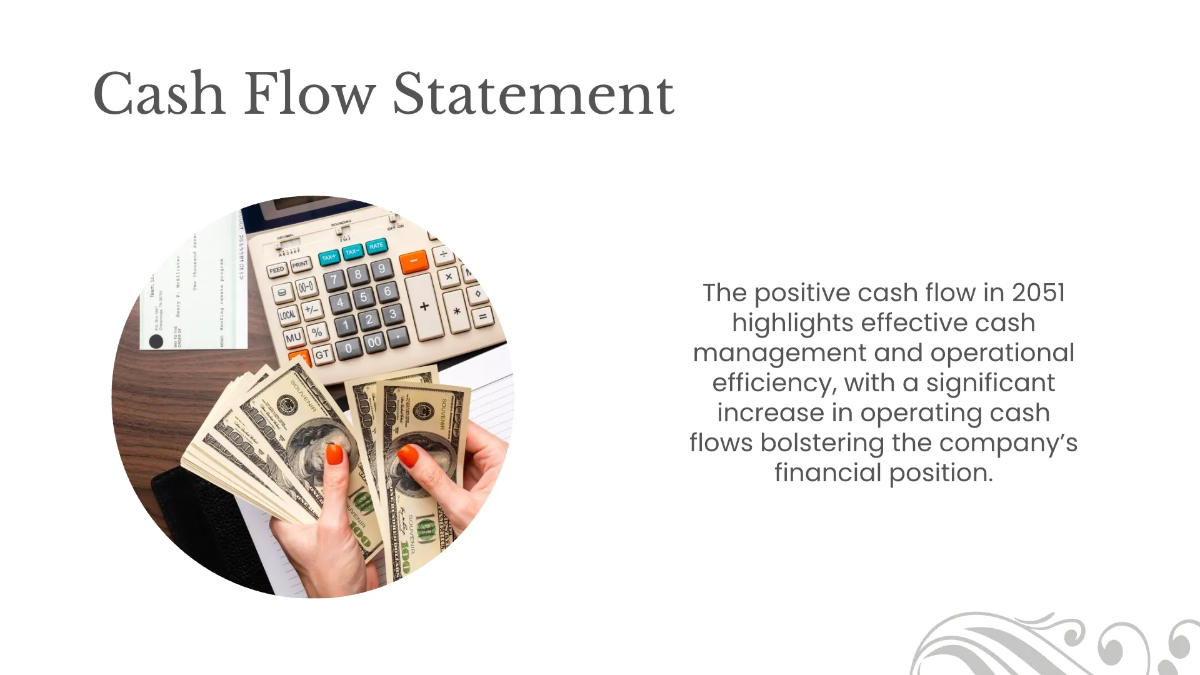 Free Salon Financial Performance Presentation Template to Edit Online