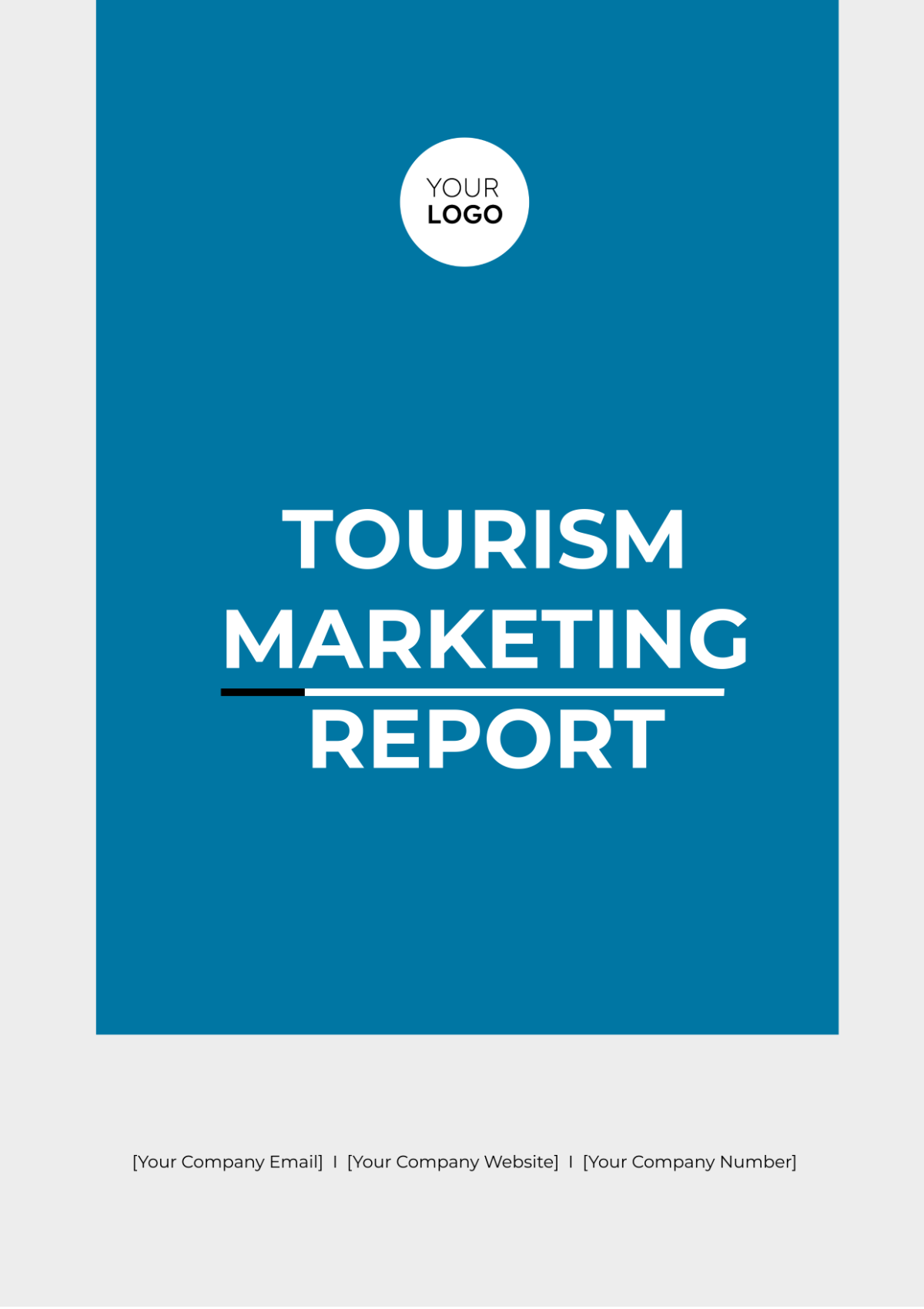 Tourism Marketing Report Template - Edit Online & Download