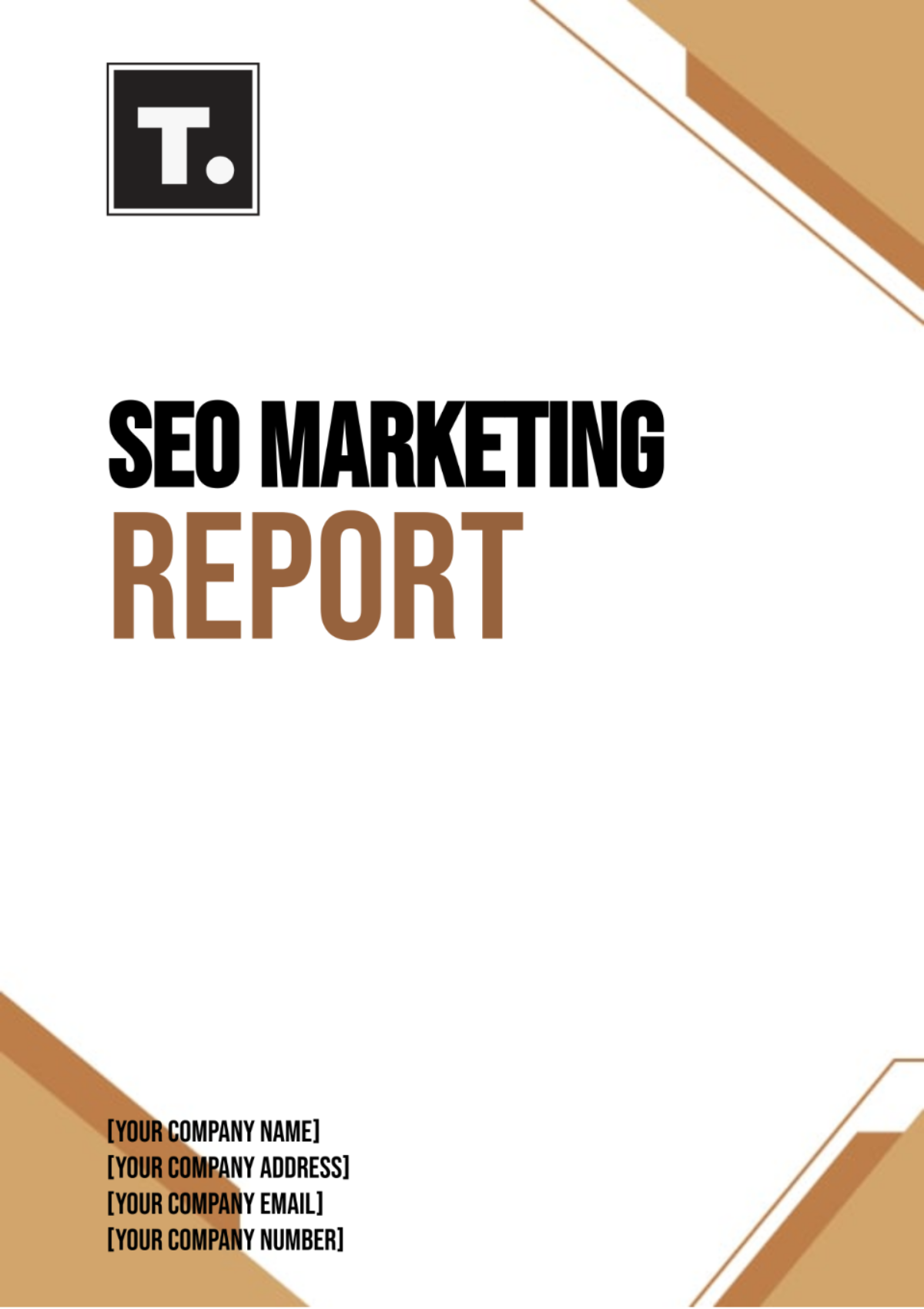 SEO Marketing Report Template - Edit Online & Download