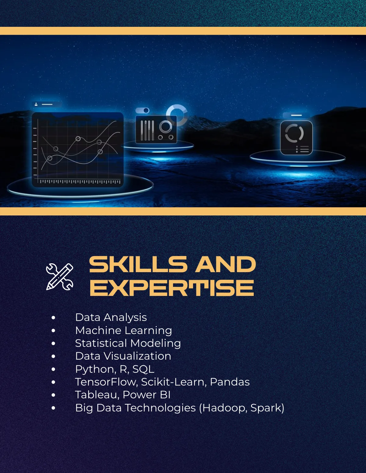 Free Data Science Portfolio Template to Edit Online