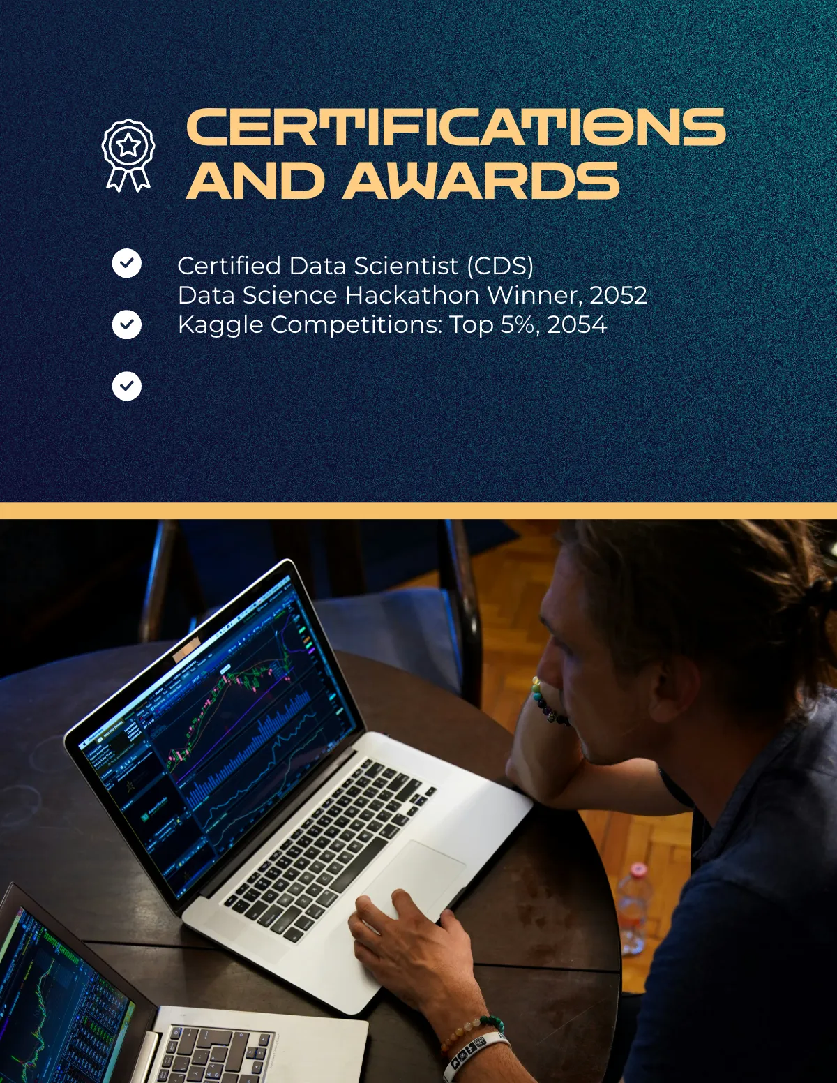 Free Data Science Portfolio Template to Edit Online