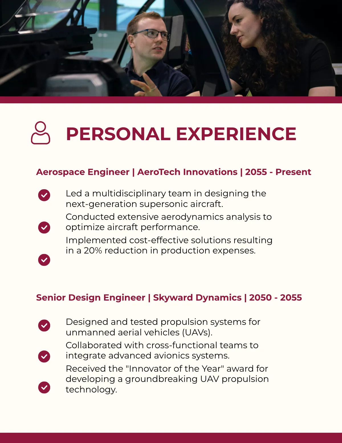 Free Employee Portfolio Template to Edit Online