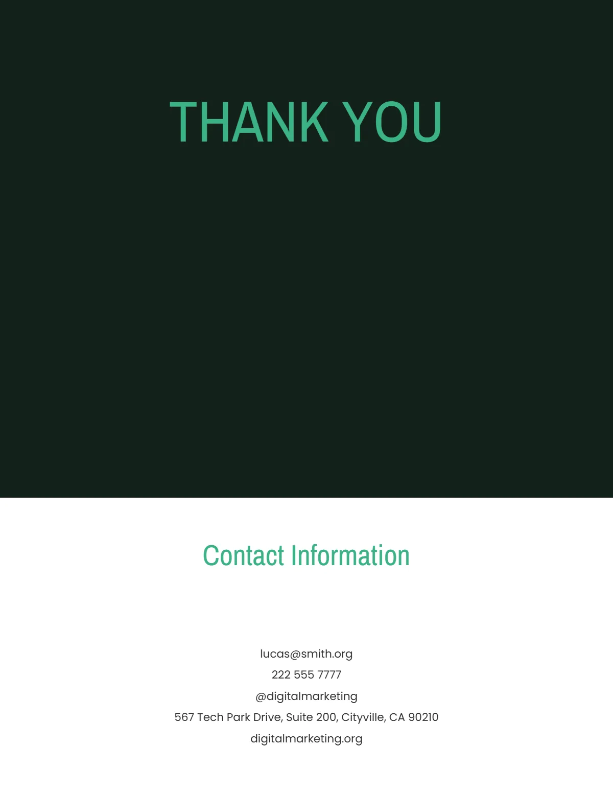 Free Digital Marketing Portfolio Template to Edit Online