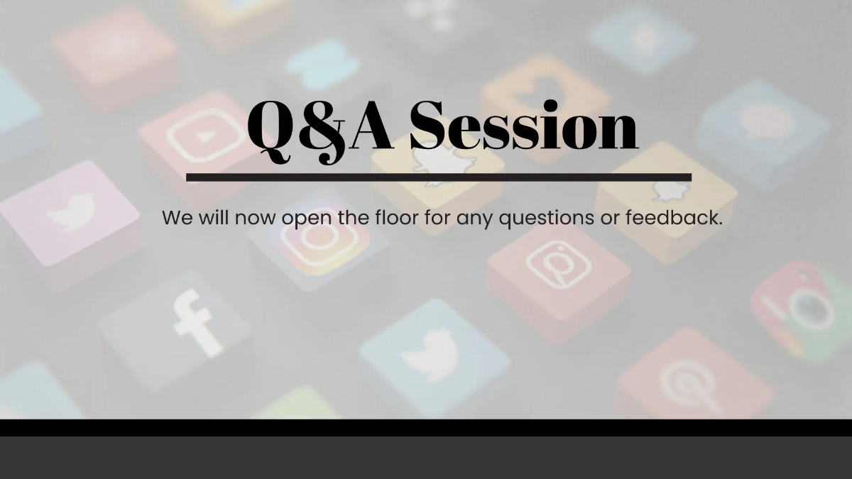 Free Salon Social Media Strategy Presentation Template to Edit Online