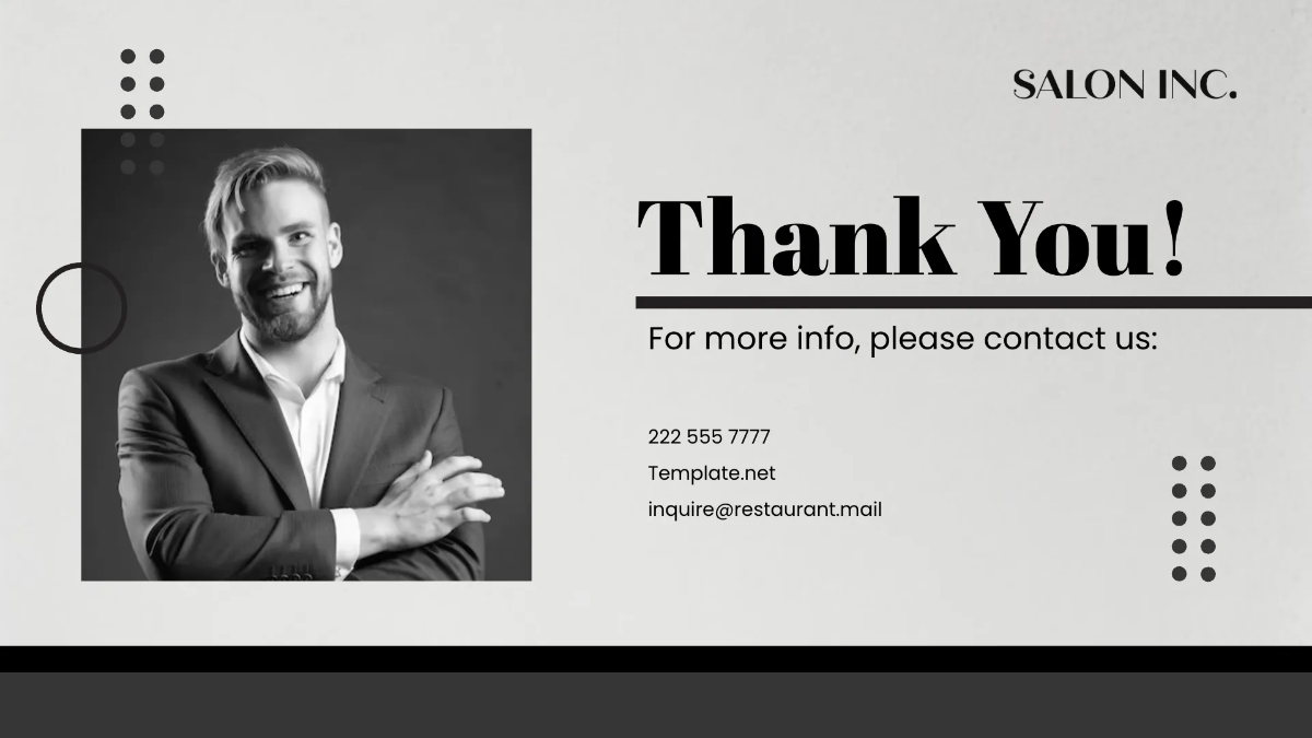 Free Salon Social Media Strategy Presentation Template to Edit Online