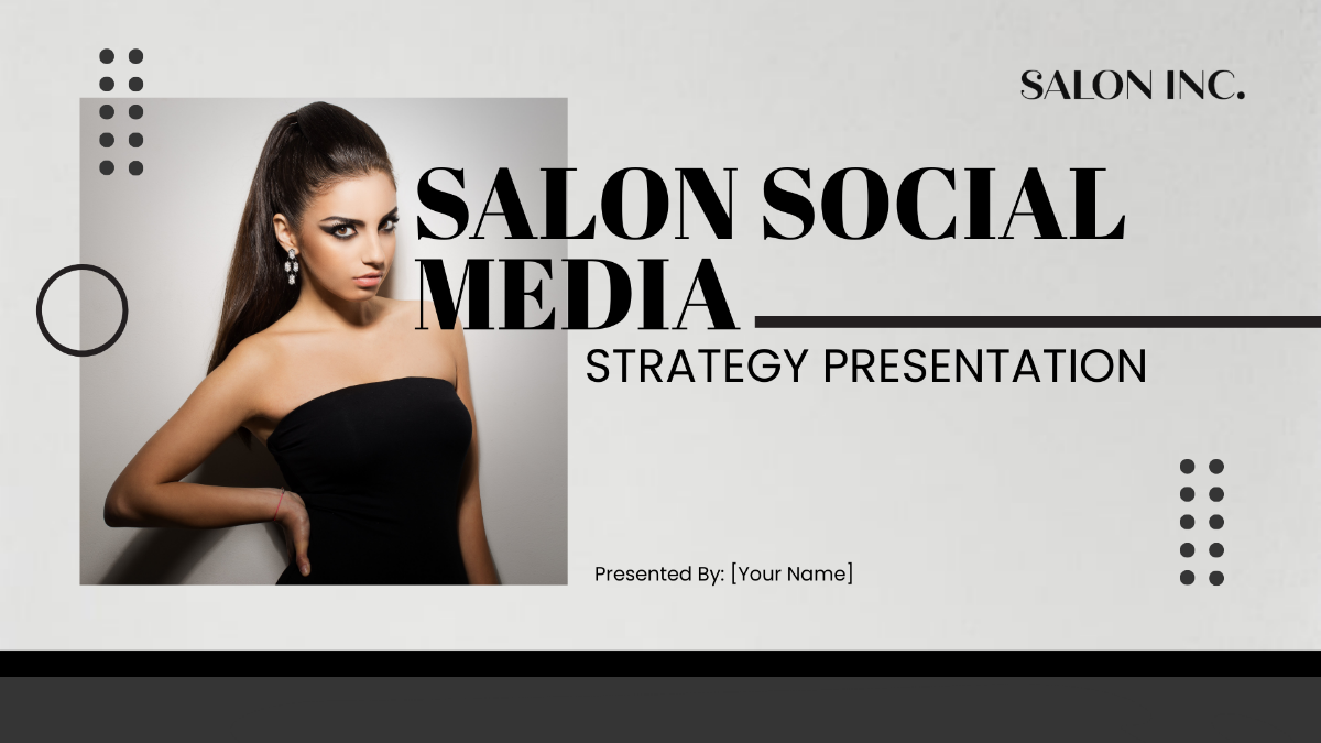Salon Social Media Strategy Presentation