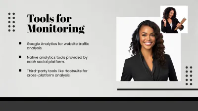 Free Salon Social Media Strategy Presentation Template to Edit Online