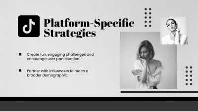Free Salon Social Media Strategy Presentation Template to Edit Online