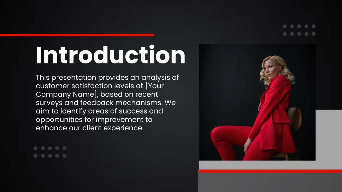 Free Salon Customer Satisfaction Presentation Template to Edit Online