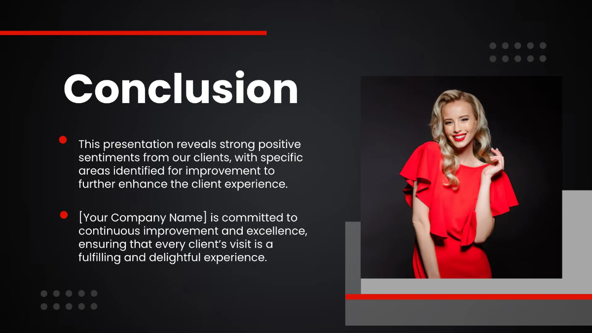 Free Salon Customer Satisfaction Presentation Template to Edit Online