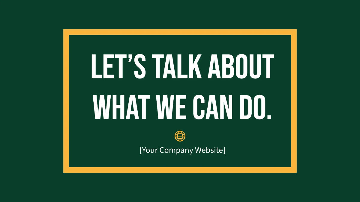 Free Environment Presentation PPT Template to Edit Online