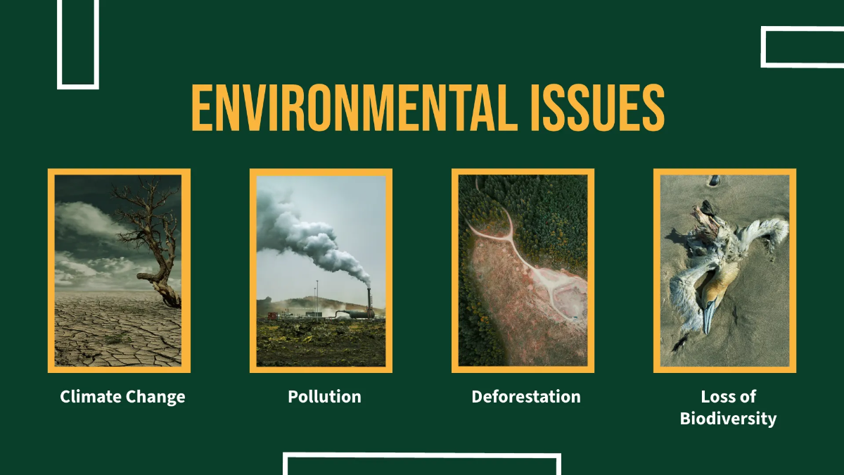 Free Environment Presentation PPT Template to Edit Online