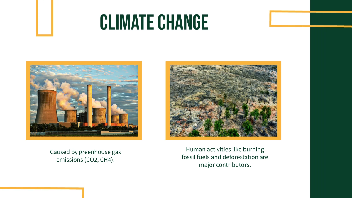 Free Environment Presentation PPT Template to Edit Online