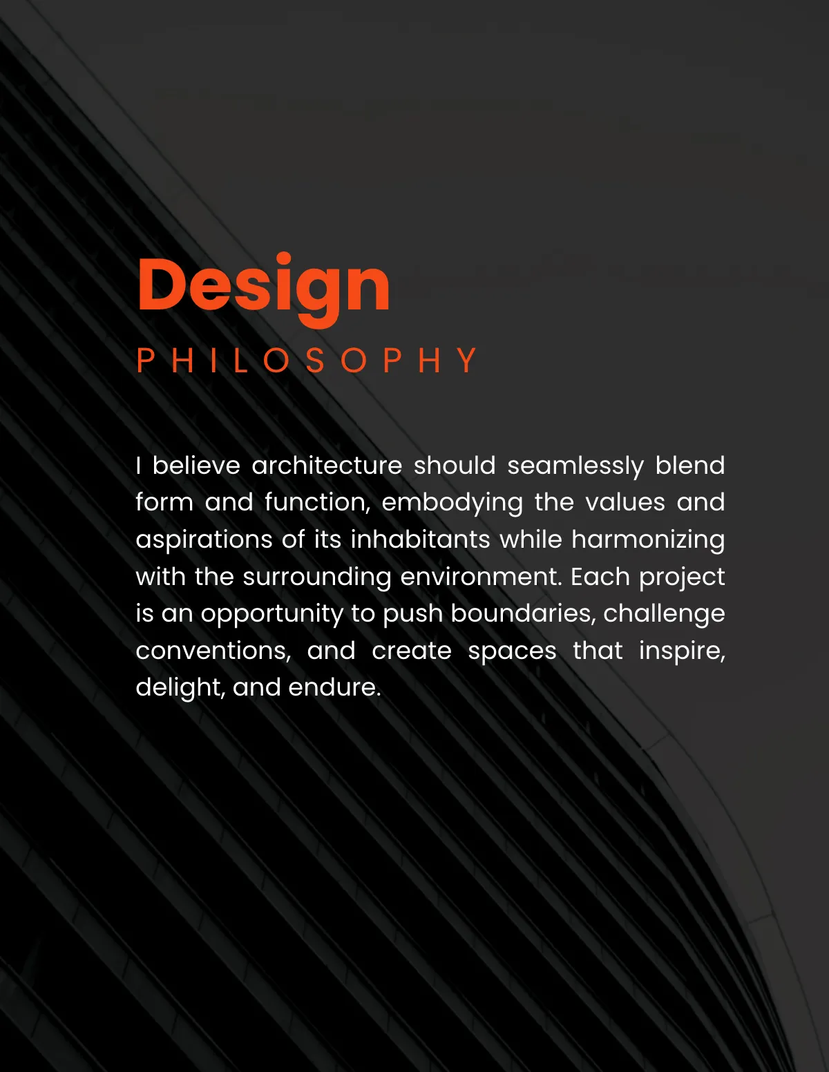 Free Minimalist Portfolio Template to Edit Online